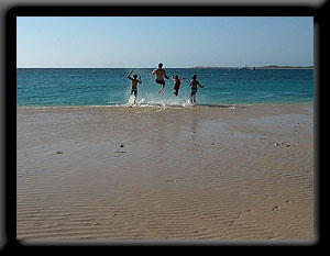 Beach fun - Coral Bay